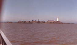 Llegada a la isla de Flores.